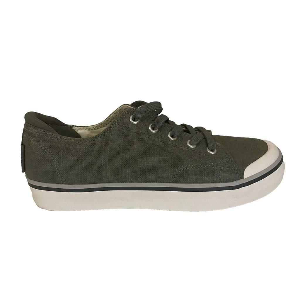 Keen Women's Elsa III Canvas Green Sneaker Size 7.5 - Picture 1 of 14